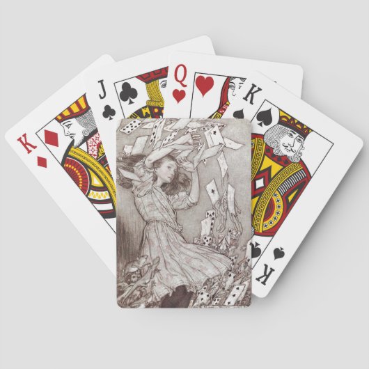 Alice's avonturen in Wonderland (1907) Pokerkaarten (Achterkant)