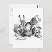 Alice's avonturen in Wonderland Briefkaart (Voorkant / Achterkant)