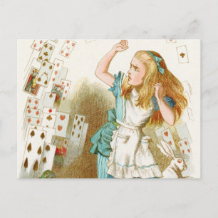 Alice's avonturen in Wonderland Briefkaart