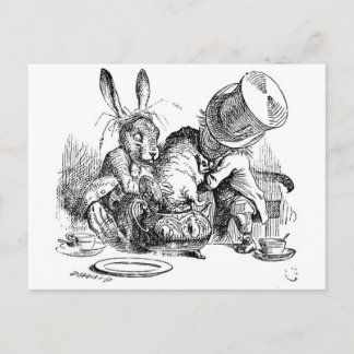 Alice's avonturen in Wonderland Briefkaart