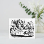 Alice's avonturen in Wonderland Briefkaart (Staand voorkant)