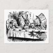 Alice's avonturen in Wonderland Briefkaart (Voorkant)