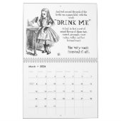 Alice's avonturen in Wonderland Calendar Kalender (Mar 2026)