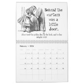 Alice's avonturen in Wonderland Calendar Kalender (Feb 2026)