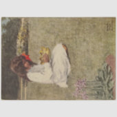  Alice's avonturen in Wonderland de kroon Tissuepapier (Voorkant)