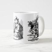 Alice's avonturen in Wonderland Design Grote Koffiekop (Voorkant rechts)