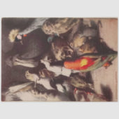 Alice's avonturen in Wonderland Elegant Thimble Tissuepapier (Voorkant)