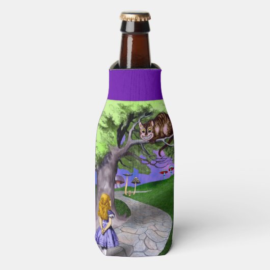 Alice's avonturen in Wonderland Flesjeskoeler (Fles Voorkant)