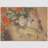  Alice's avonturen in Wonderland Griffin Tissuepapier (Voorkant)