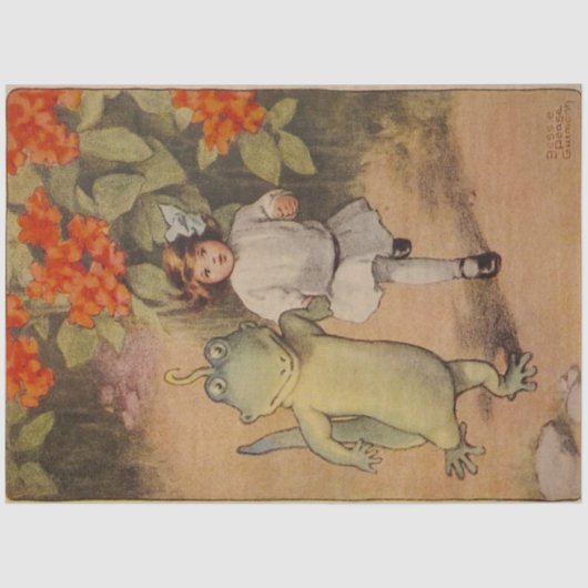  Alice's avonturen in Wonderland Griffin Tissuepapier (Voorkant)