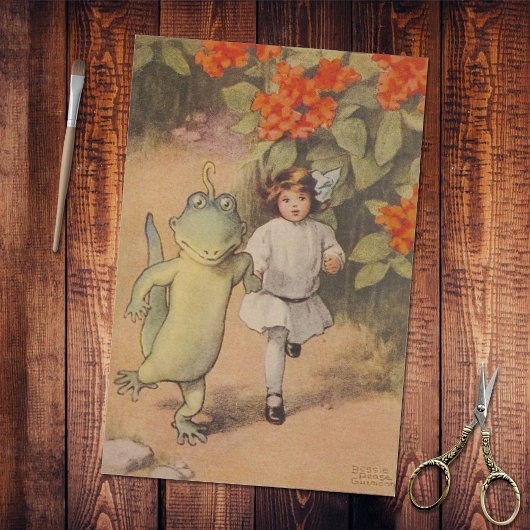  Alice's avonturen in Wonderland Griffin Tissuepapier