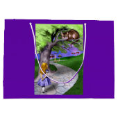 Alice's avonturen in Wonderland Groot Cadeauzakje (Achterkant)