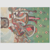 Alice's avonturen in Wonderland  Kaart Cat Tissuepapier (Voorkant)