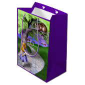 Alice's avonturen in Wonderland Medium Cadeauzakje (Achterkant Gekanteld)