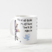 Alice's avonturen in Wonderland, Mok van de dikke (Voorkant links)