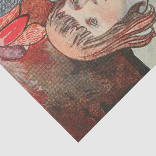 Alice's avonturen in Wonderland muis Tissuepapier (Detail)