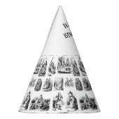 Alice's avonturen in Wonderland patroon Feesthoedjes (Links)