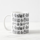 Alice's avonturen in Wonderland Patroon Koffiemok (Links)