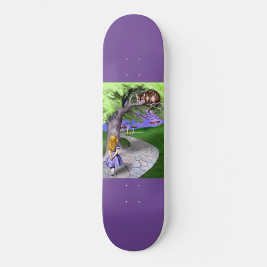 Alice's avonturen in Wonderland Persoonlijk Skateboard (Voorkant)