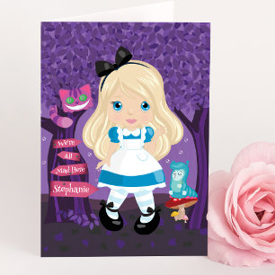Alice's avonturen in Wonderland Persoonlijke kaart