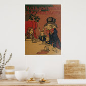 Alice's avonturen in Wonderland Poster (Keuken)