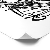 Alice's avonturen in Wonderland Poster (Hoek)