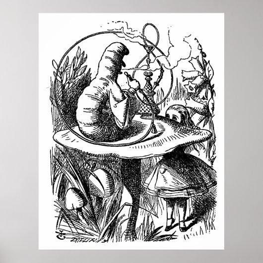 Alice's avonturen in Wonderland Poster (Voorkant)