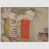 Alice's avonturen in Wonderland Rabbit Tissuepapier (Voorkant)