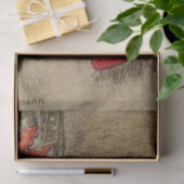  Alice's avonturen in Wonderland Red Queen Tissuepapier (Geschenk)