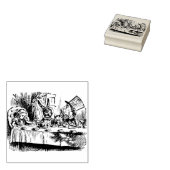 Alice's avonturen in Wonderland Rubberstempel (Gestempeld)