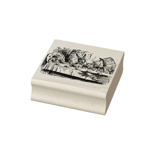 Alice's avonturen in Wonderland Rubberstempel (Stempel)