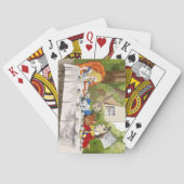 Alice's avonturen in Wonderland Speelkaarten (Achterkant)