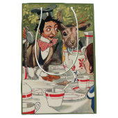 Alice's avonturen in Wonderland Tea Party  Medium Cadeauzakje (Voorkant)