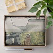 Alice's avonturen in Wonderland Tea Party  Tissuepapier (Geschenk)