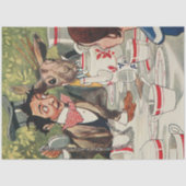 Alice's avonturen in Wonderland Tea Party  Tissuepapier (Voorkant)