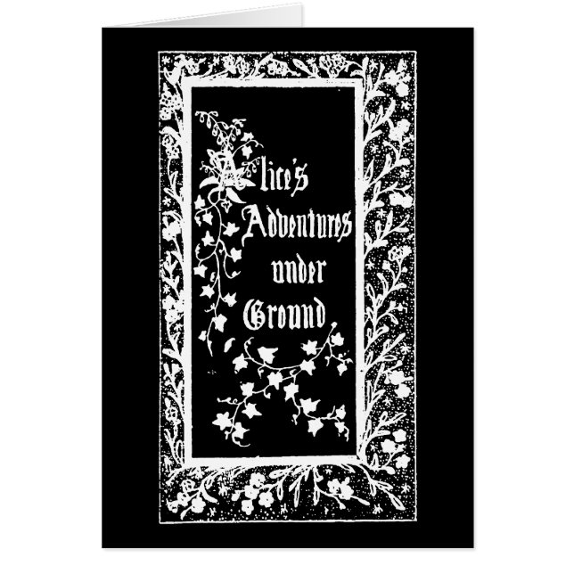  Alice's avonturen ondergronds (Voorkant)