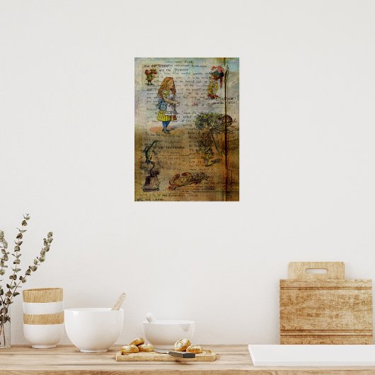 Alice's avonturen poster (Keuken)