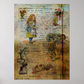 Alice's avonturen poster (Voorkant)