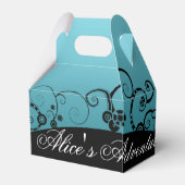 Alice's avontuur in Wonderland Bedankdoosjes (Achterkant)