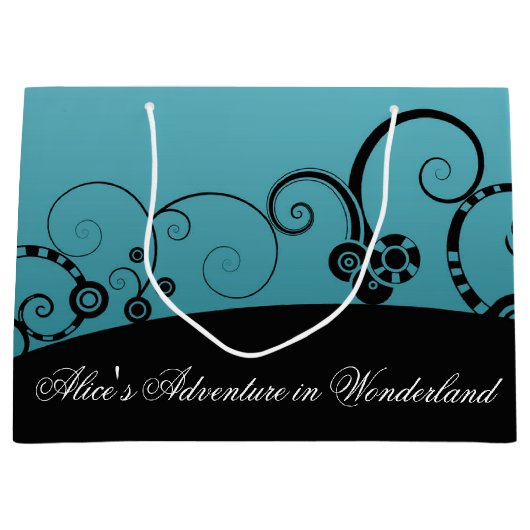 Alice's avontuur in Wonderland Groot Cadeauzakje (Voorkant)