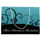 Alice's avontuur in Wonderland Groot Cadeauzakje (Achterkant)