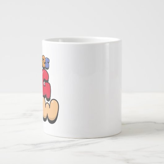 Alices Big Brew Giant Coffee Mok (Voorkant)