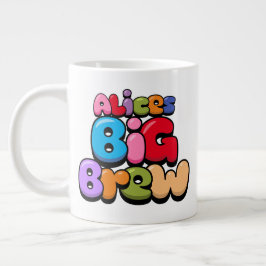 Alices Big Brew Giant Coffee Mok