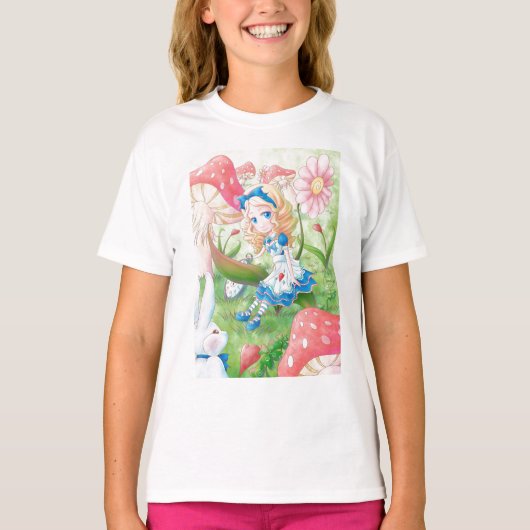 Alice's kindershirt t-shirt (Voorkant)