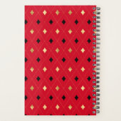 Alice's koningin van het hart in het Rode Geperson Planner (Achterkant)