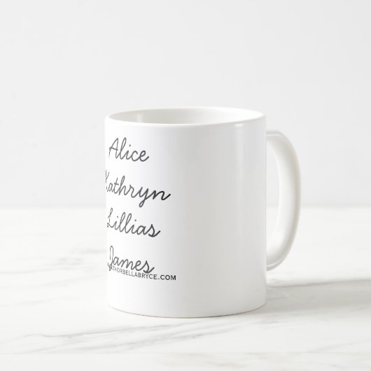 Alice's mok (Voorkant rechts)