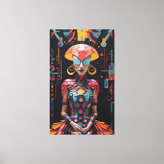 Alice's New Afternoon Tea Party beroemd gemaakt do Canvas Afdruk (Voorkant)