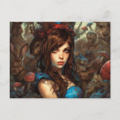 Alice's Nightmare Briefkaart (Voorkant)
