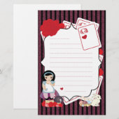 Alice's Notes Briefpapier (Voorkant / Achterkant)