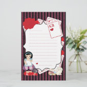 Alice's Notes Briefpapier (Staand voorkant)